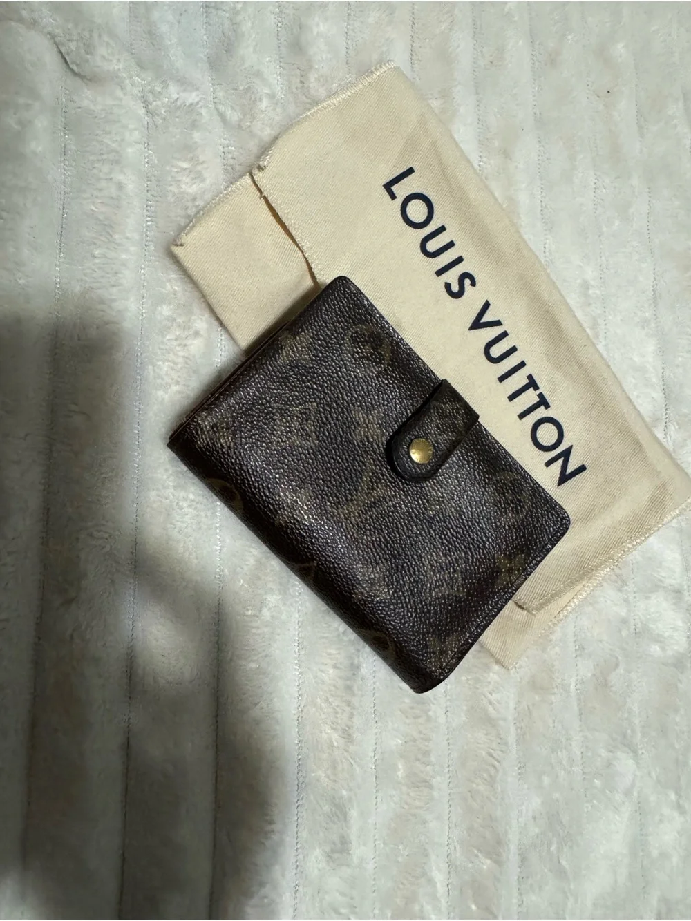 Louis Vuitton Porte Monnaie viennois kisslock monogram wallet VINTAGE